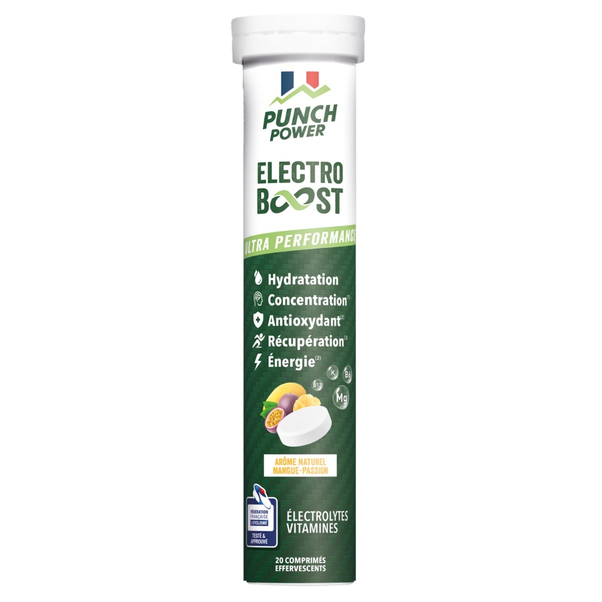 ElectroBoost Mangue Passion les électrolytes punch power