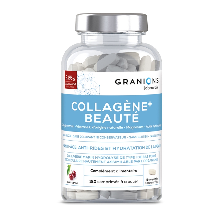 Collagène+ Beauté - Comprimé à croquer - Cerise