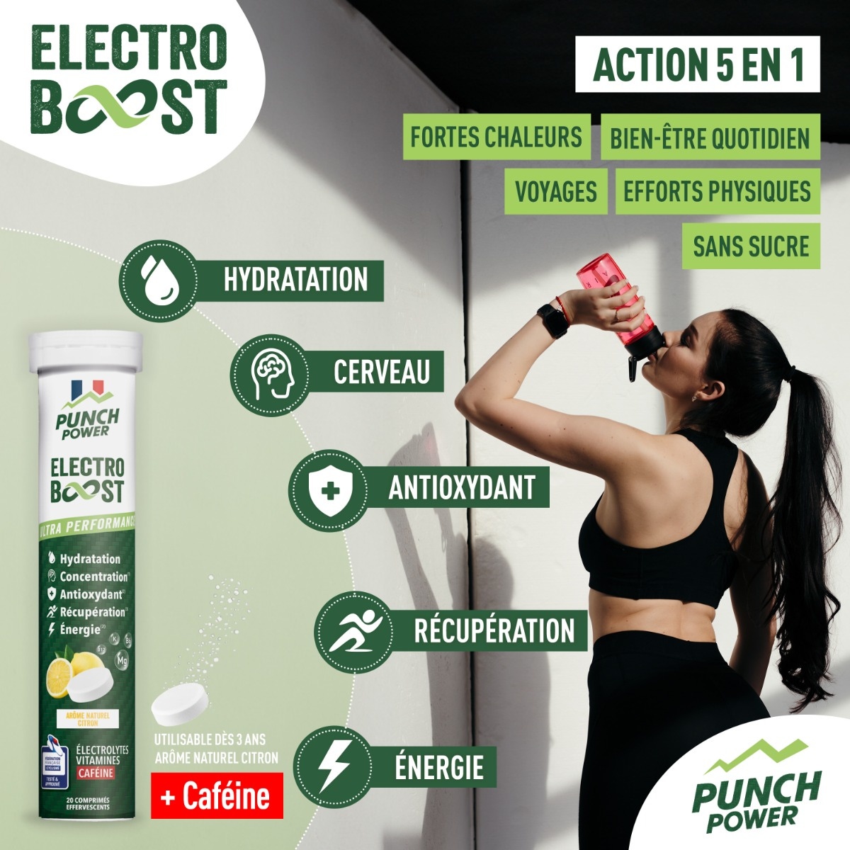 ElectroBoost Citron Caféine
