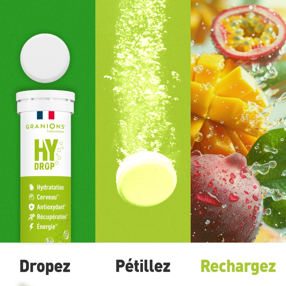 Granions - Hydrop arôme mangue-passion