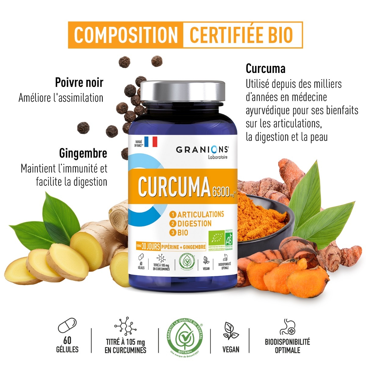 Curcuma 63000mg