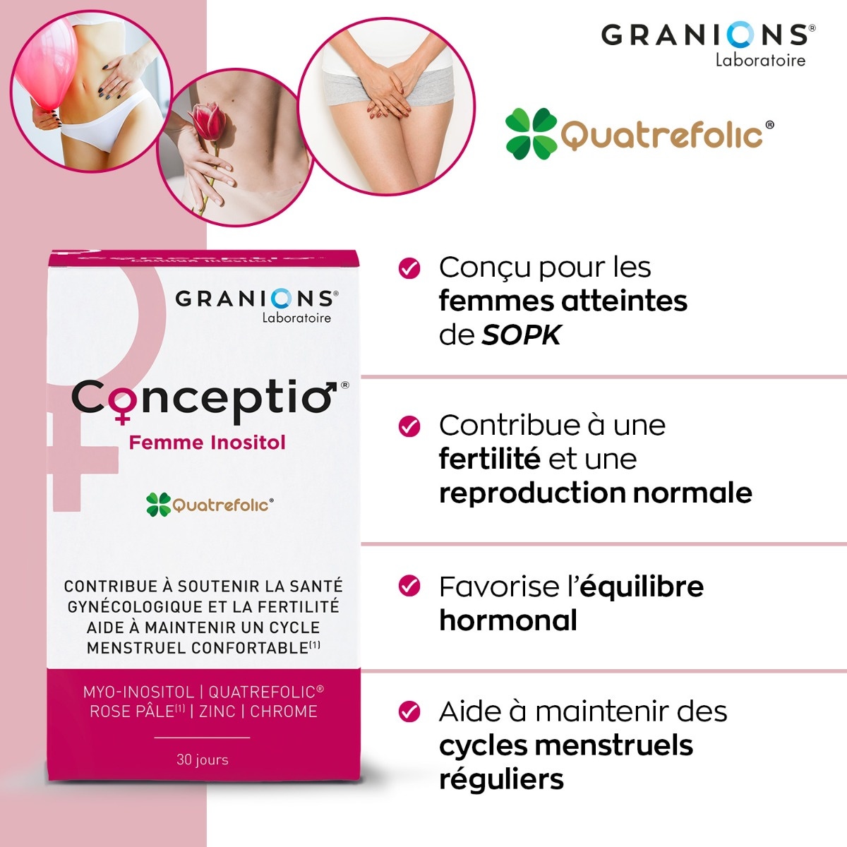 Granions - Conceptio Femme Inositol