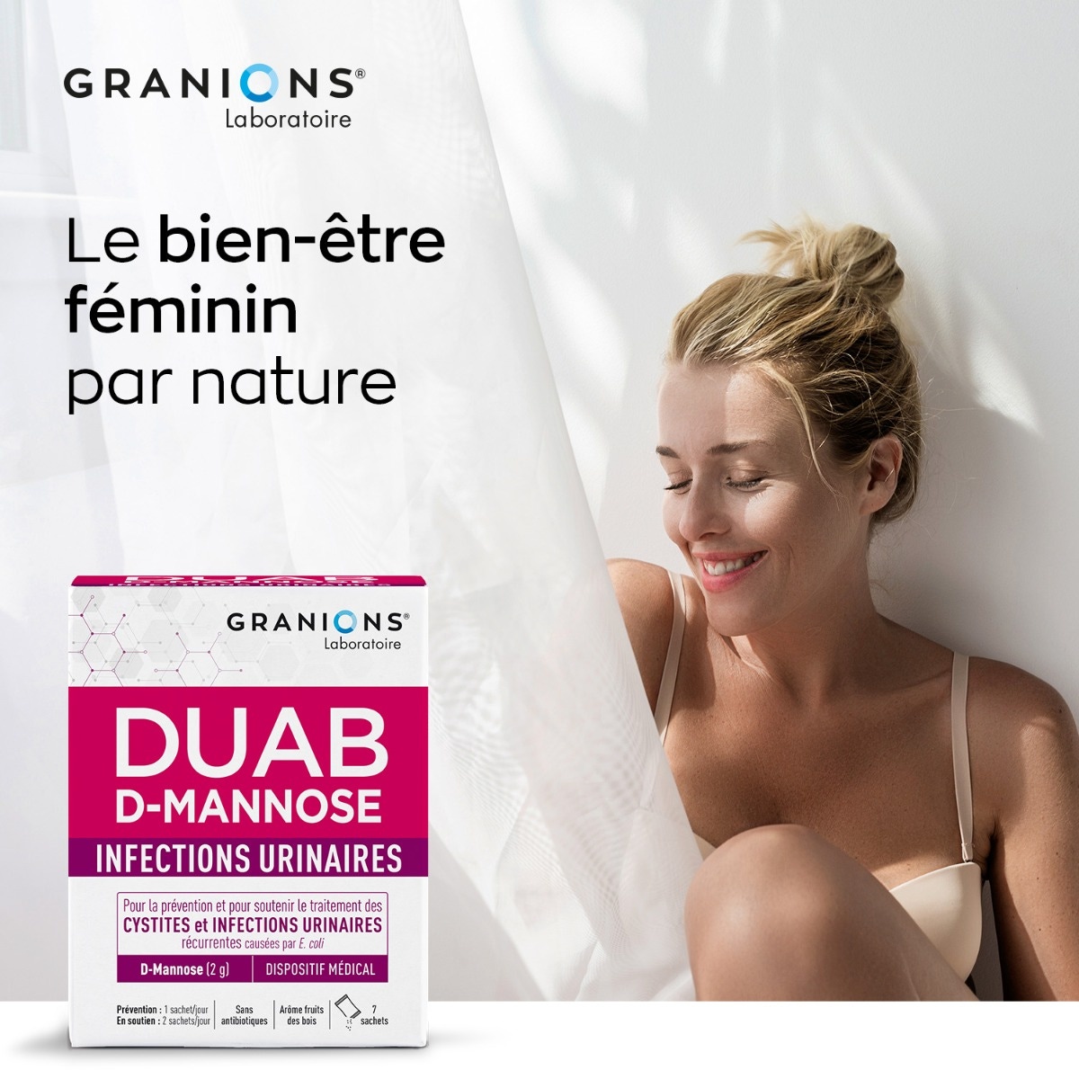 DUAB D-MANNOSE CONFORT URINAIRE féminin
