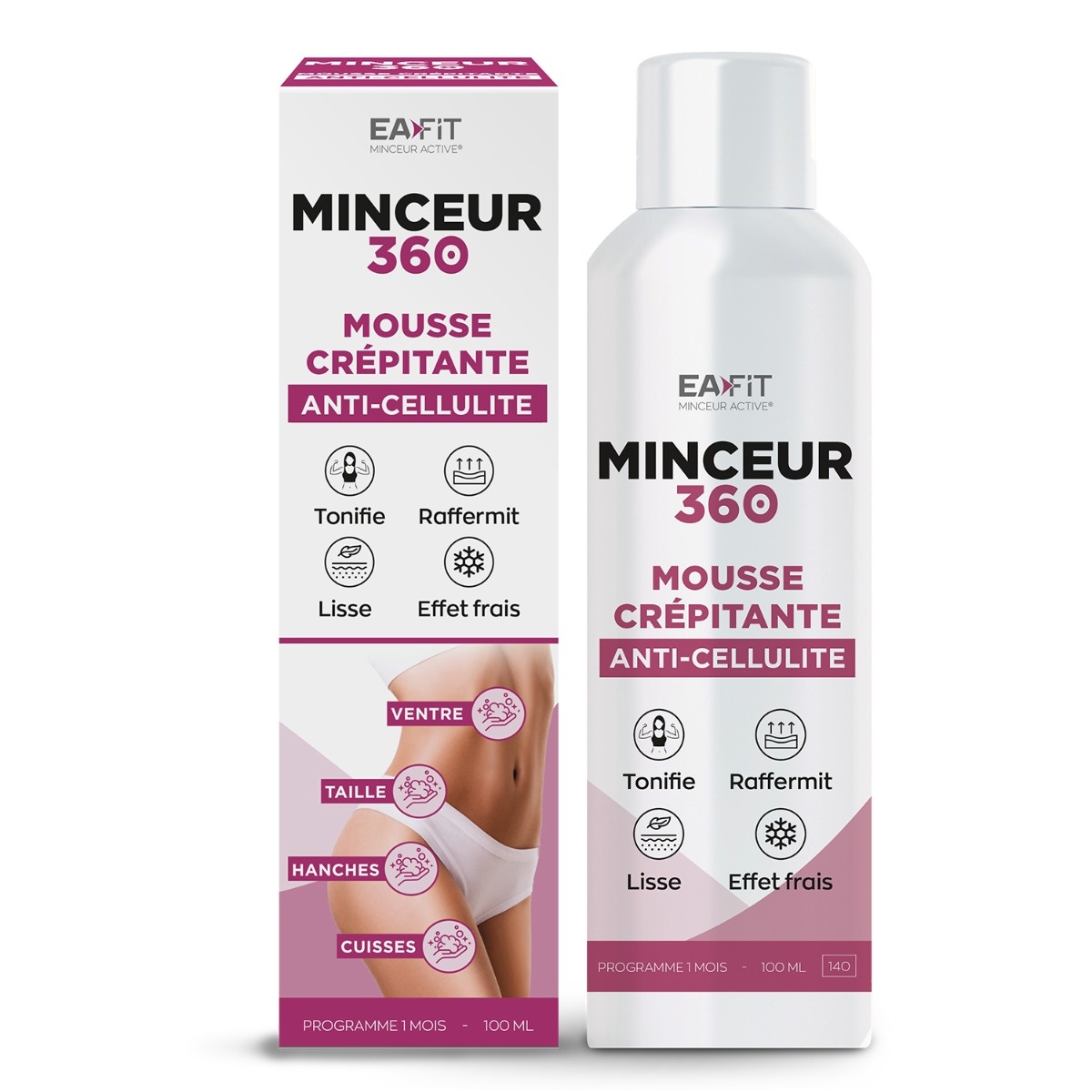 Mousse crépitante 360