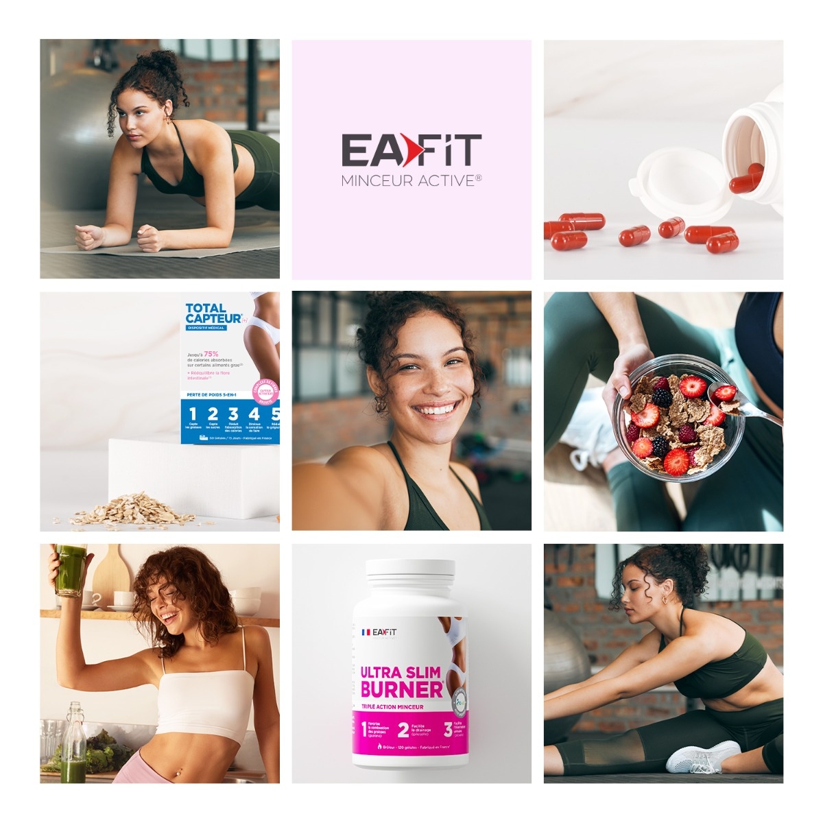 EAFIT Pure CLA agit contre les graisses