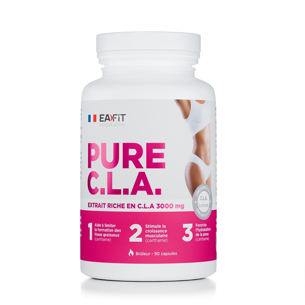 EAFIT Pure CLA agit contre les graisses rebelles