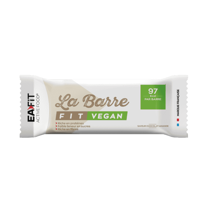 EAFIT La Barre Fit Vegan : barre hyperprotéinée 100 % Vegan 100 % Gourmande