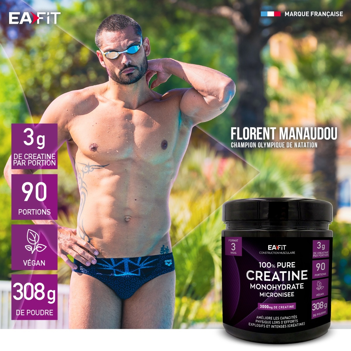 EAFIT CREATINA PURA 300 G POLVERE