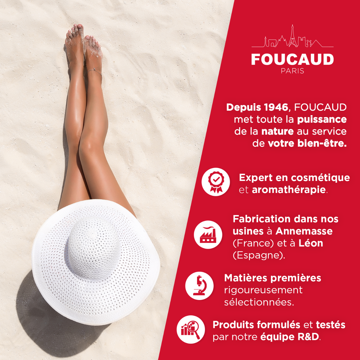 Gel jambes toniques foucaud expertise