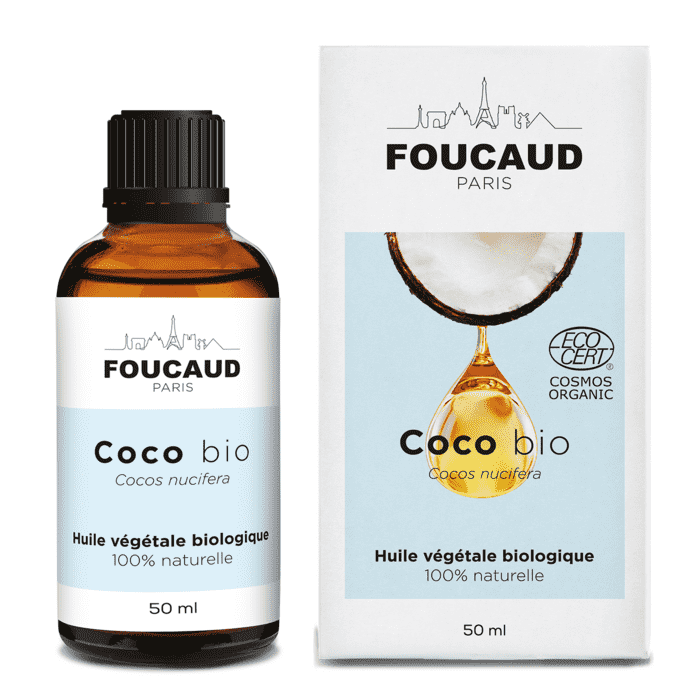 Foucaud - huile essentielle - coco (cocos nucifera) - bio - 50ml