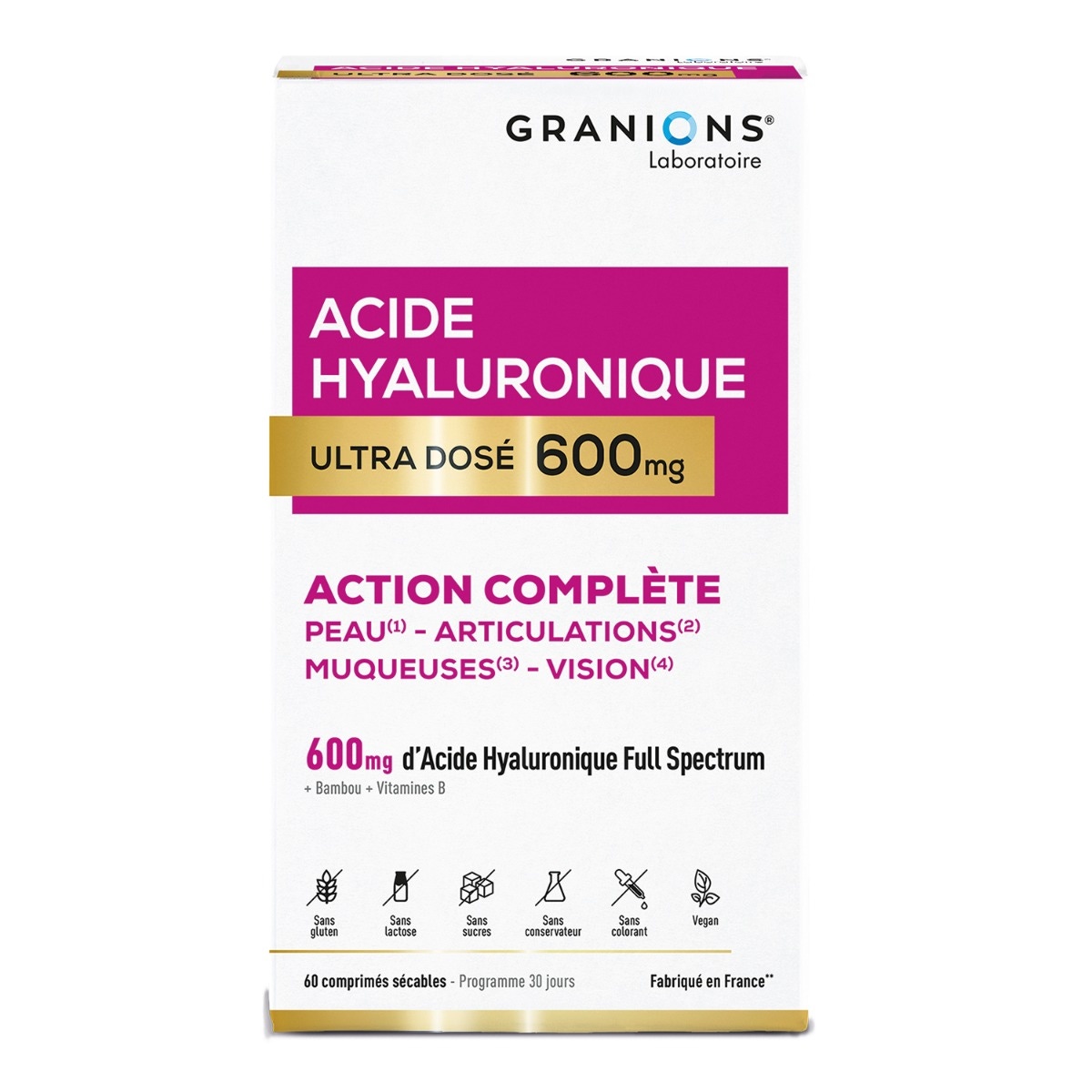 Acide Hyaluronique 600 mg