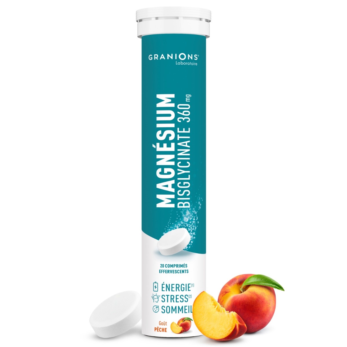 Granions - Magnésium Bisglycinate effervescent