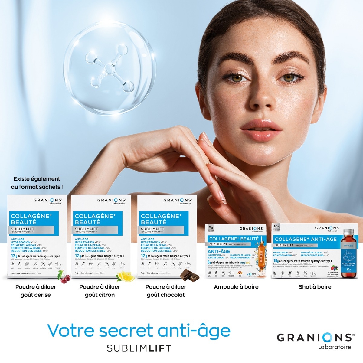GRANIONS - Gamme Collagène+ Sublimlift