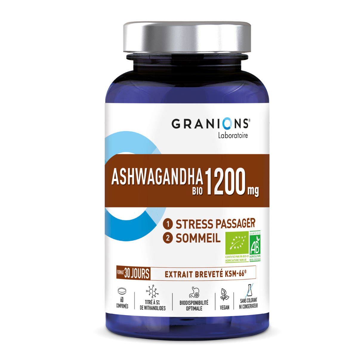Pilulier - Ashwagandha - Granions