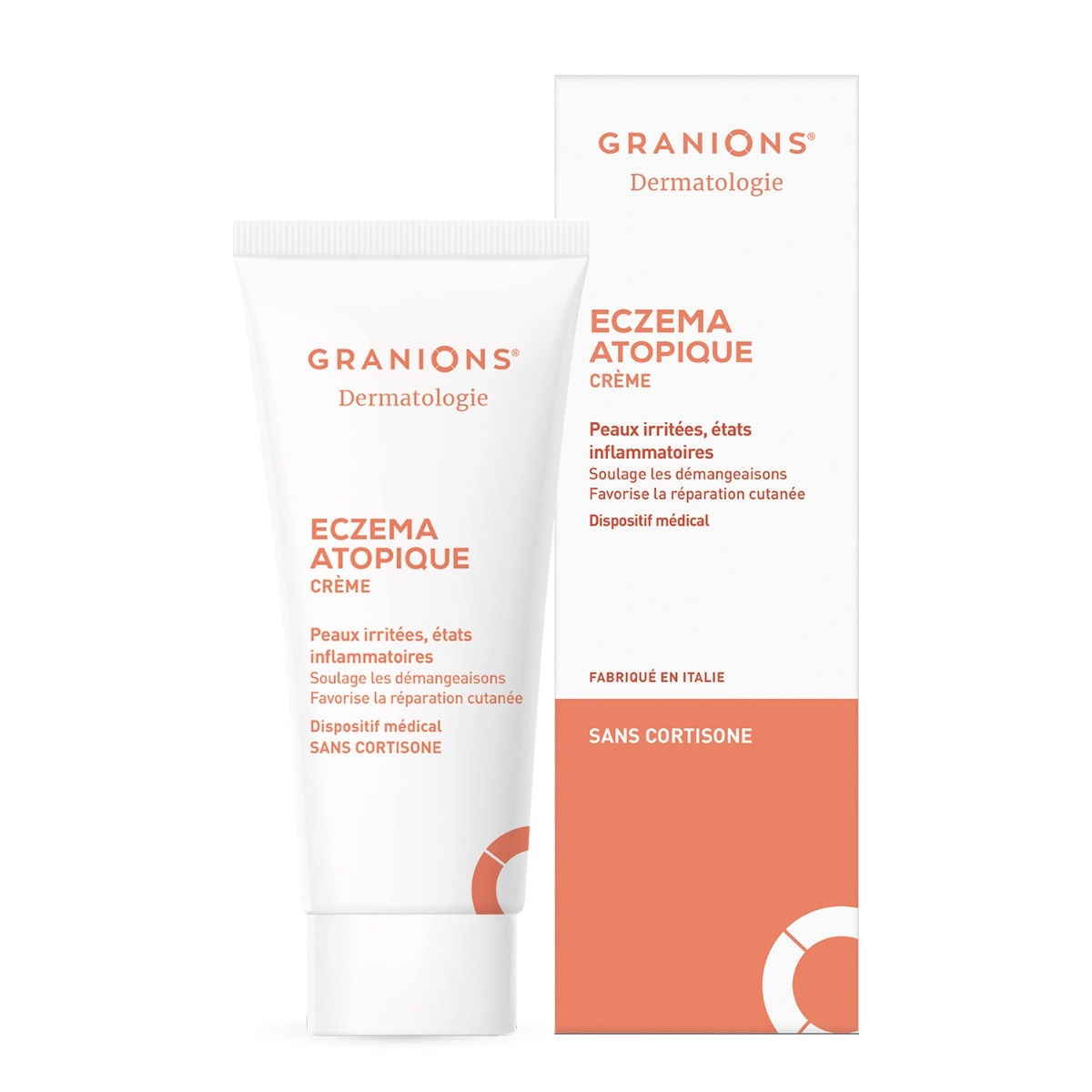Crème dermatologique eczéma atopique Granions
