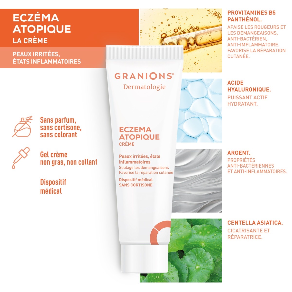 Crème dermatologie eczéma atopique - 30 ml