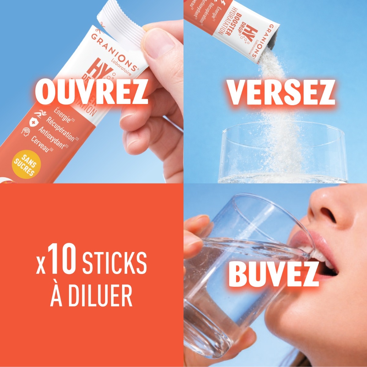 Hydrop - Booster Hydratation Stick