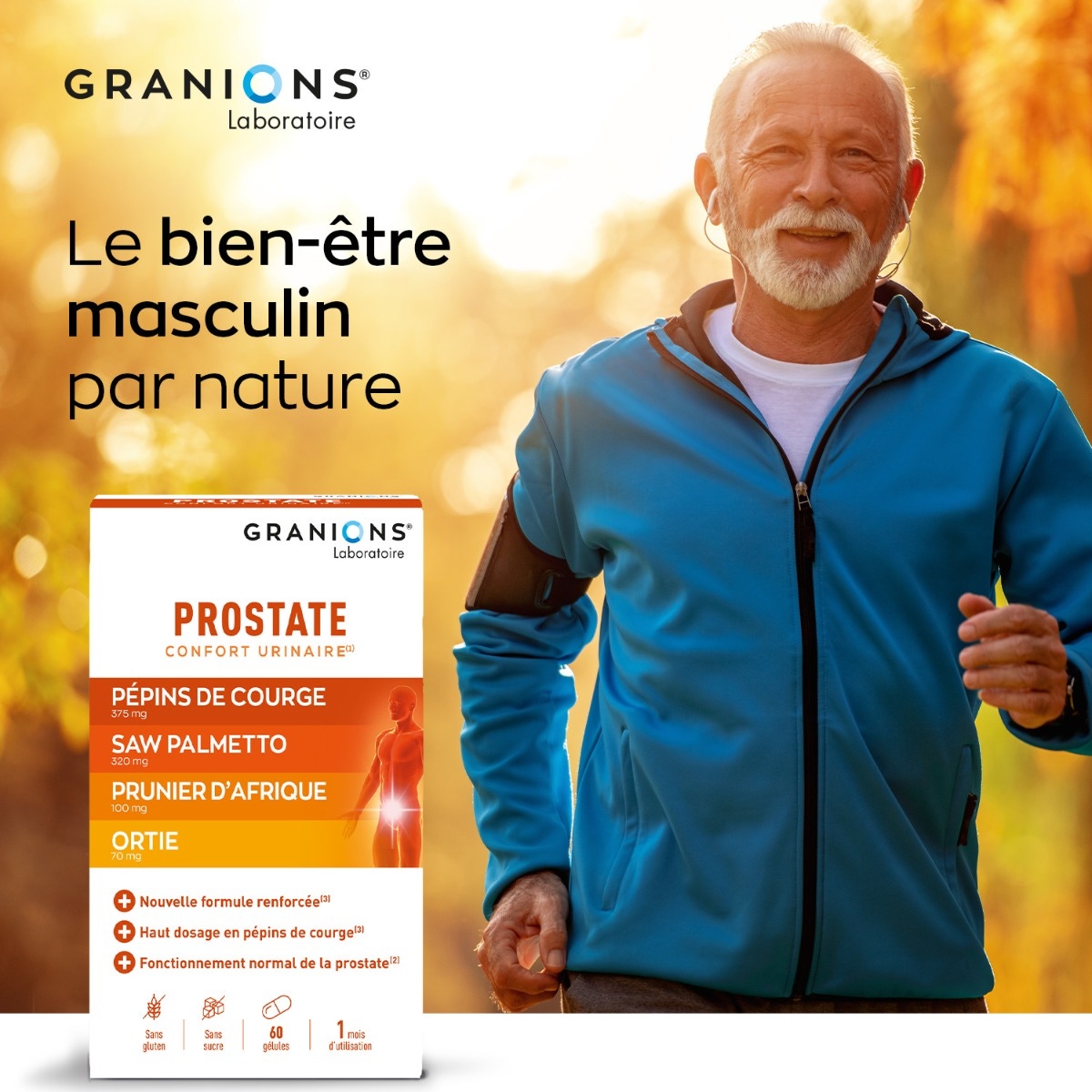 Granions Prostate 
Confort urinaire