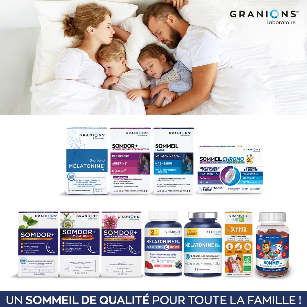 Gamme sommeil Granions