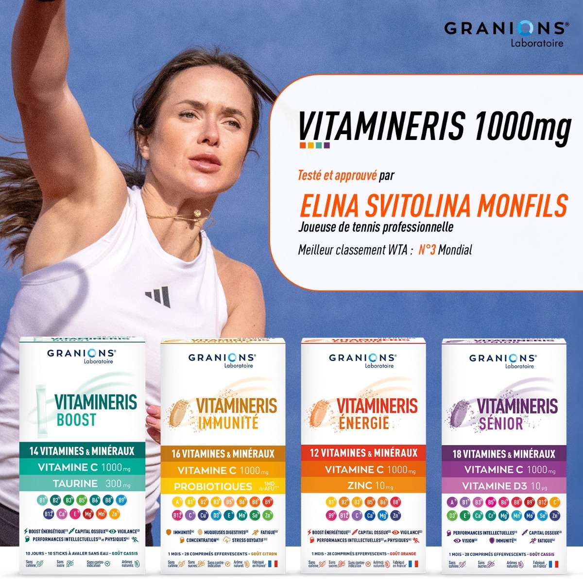 Vitamineris Senior 1000mg - 30 compresse 